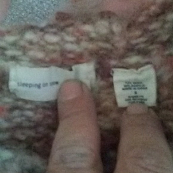 Sleeping in Snow Wool Pink Blend Sweater 10/12 - Picture 2 of 6